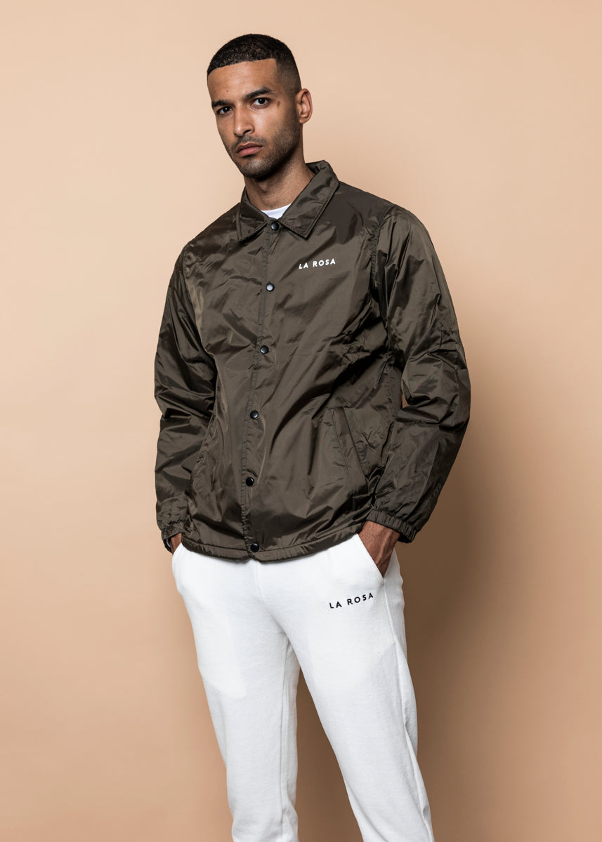 COACH JACKET - Green 'RIDE OR DIE'