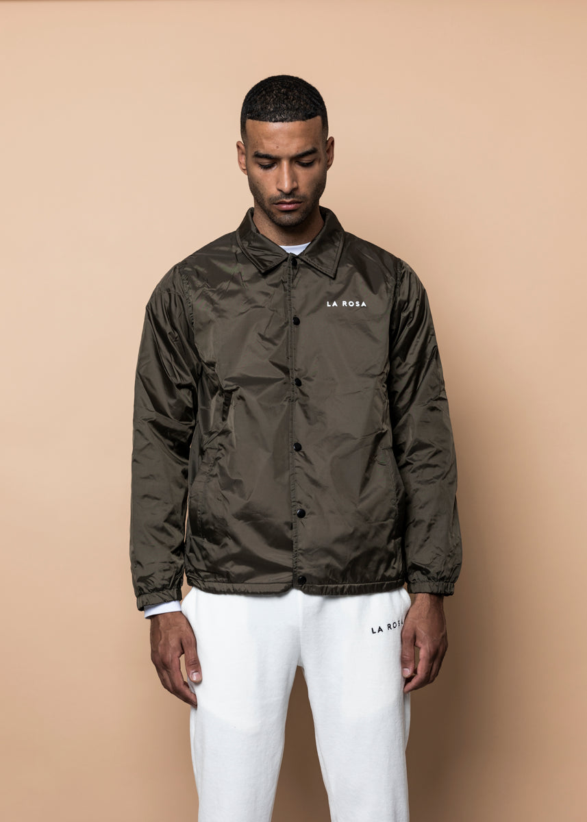 COACH JACKET - Green 'RIDE OR DIE'