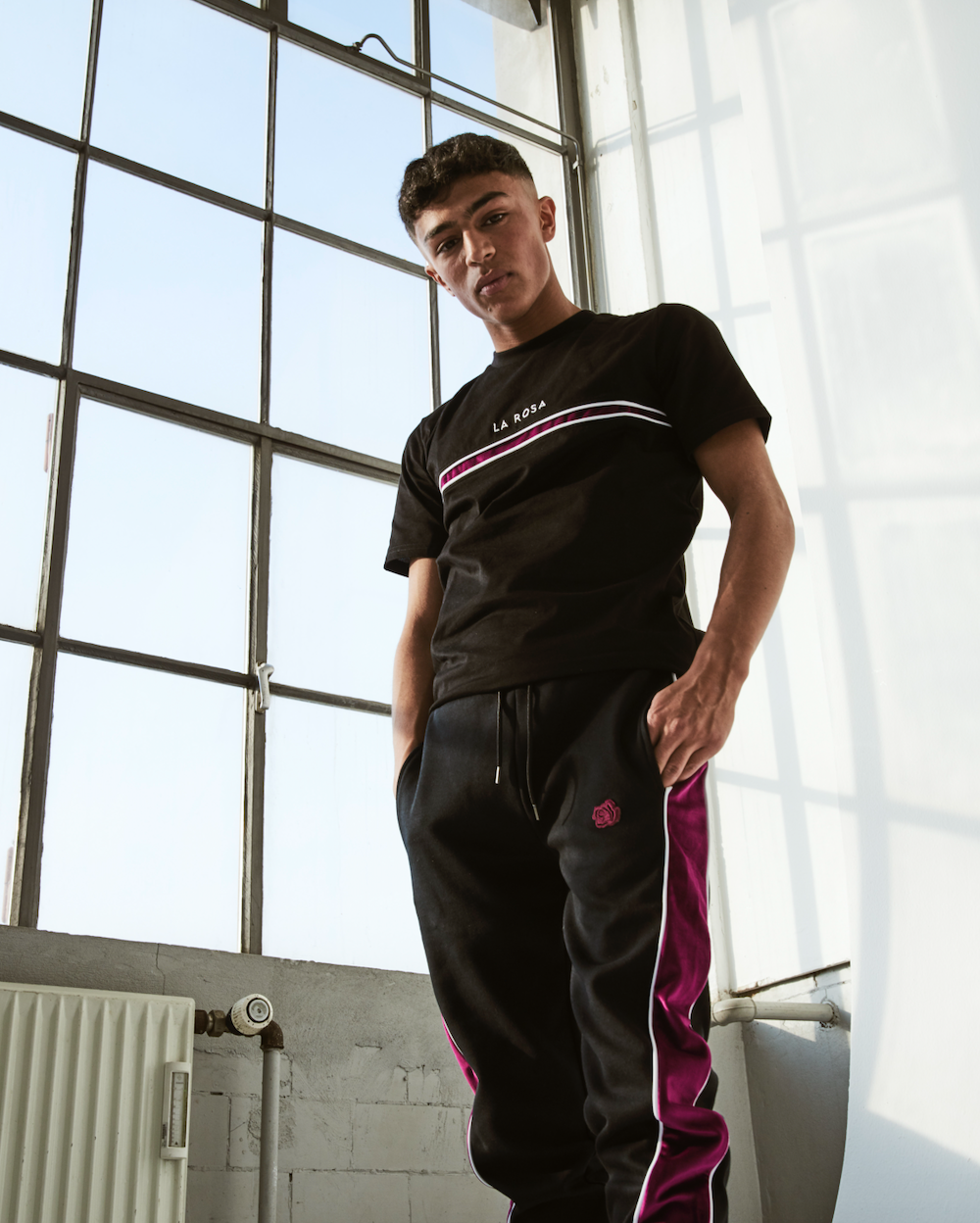 TRICOLOUR T-SHIRT - LA ROSA COPENHAGEN