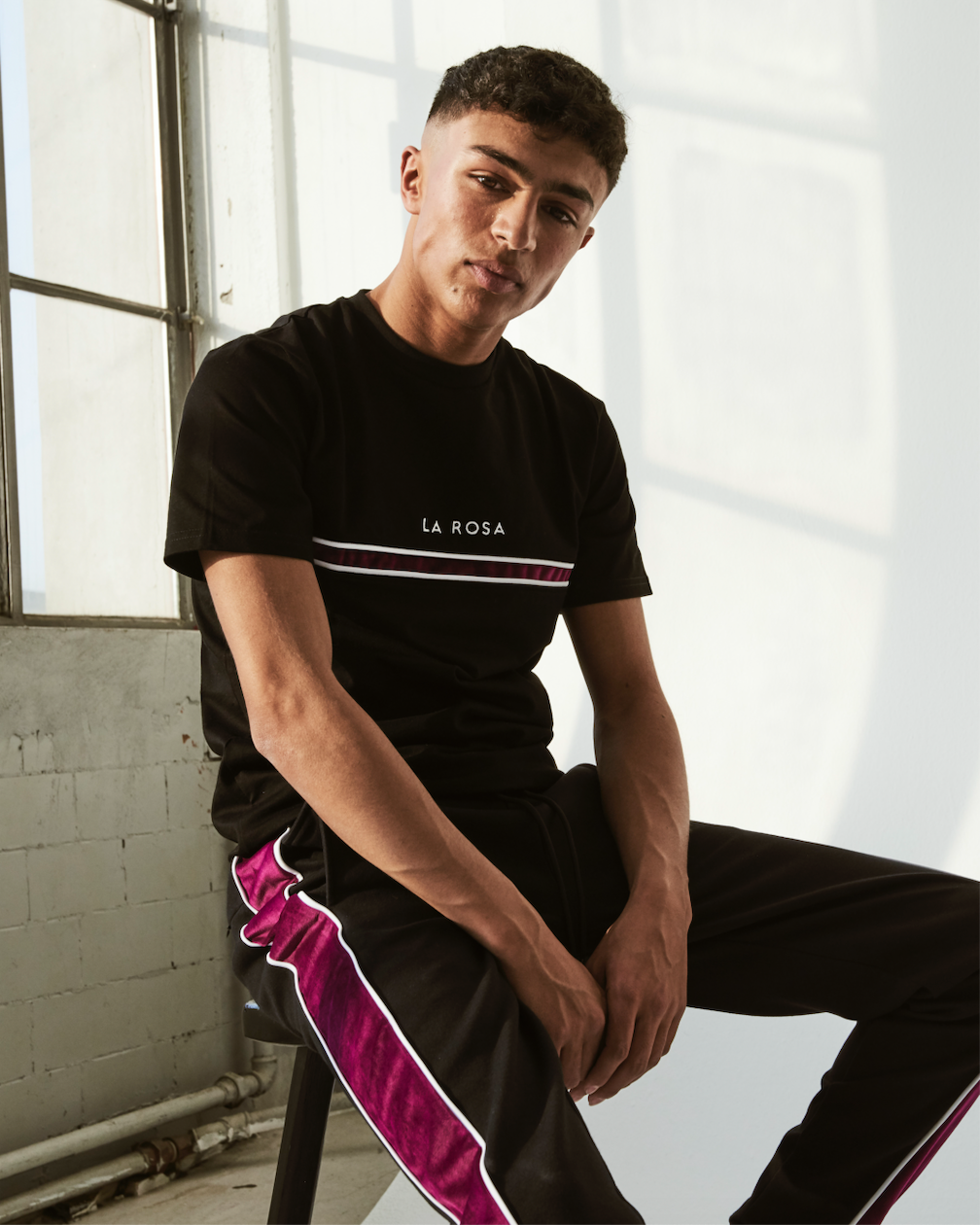 TRICOLOUR T-SHIRT - LA ROSA COPENHAGEN