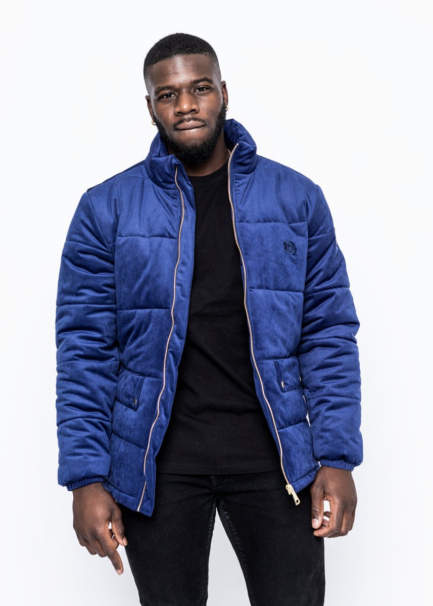 CORDUROY JACKET - BLUE - LA ROSA