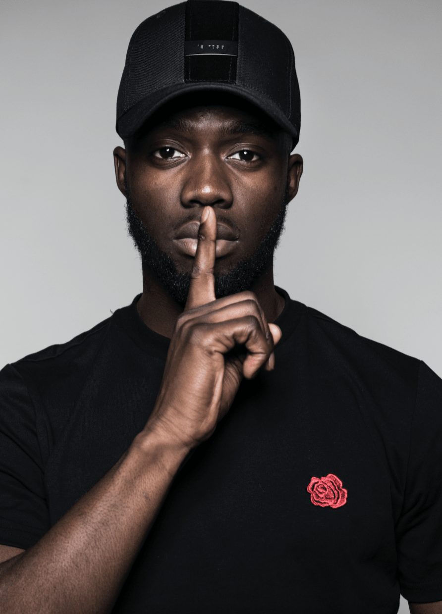 TEE 'CLASSIC ROSE' - BLACK (AW18) - LA ROSA