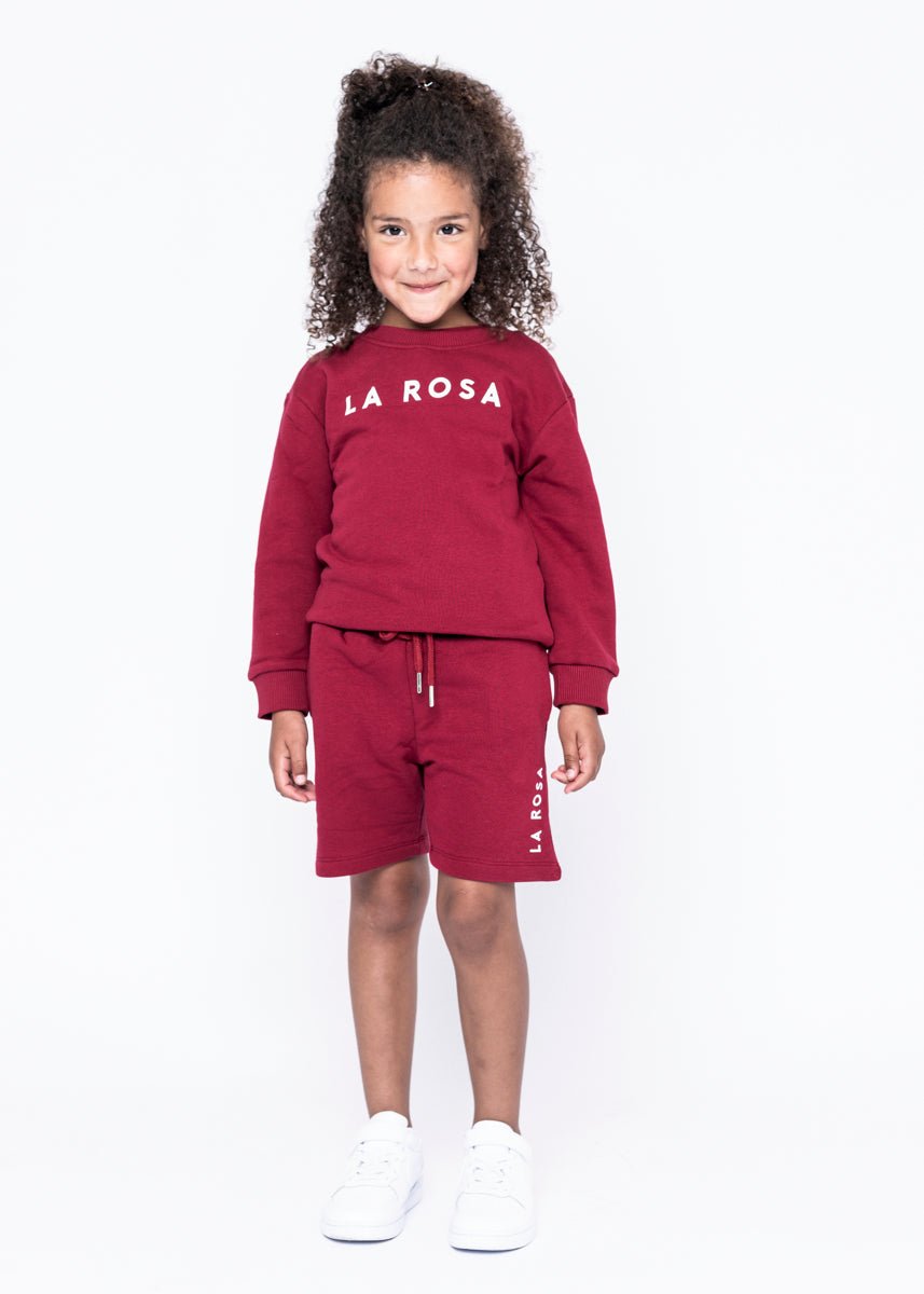 TRACKSUIT 'KIDS SUMMERSUIT' - BURGUNDY - LA ROSA