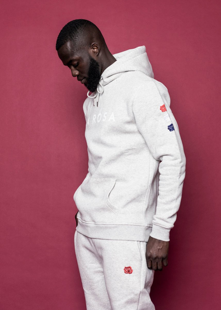 TRACKSUIT 'LOGO TRIPLE ROSE' - GREY - LA ROSA