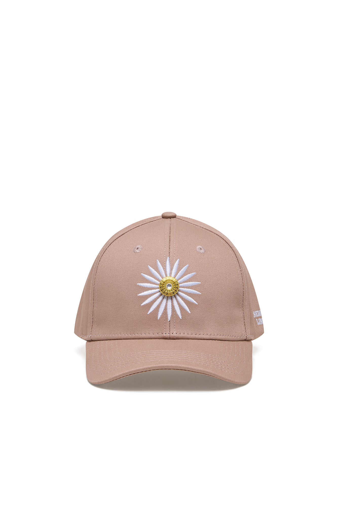LA ROSA 'SIEMPRE LIBRÉ' BASEBALL CAP - BEIGE