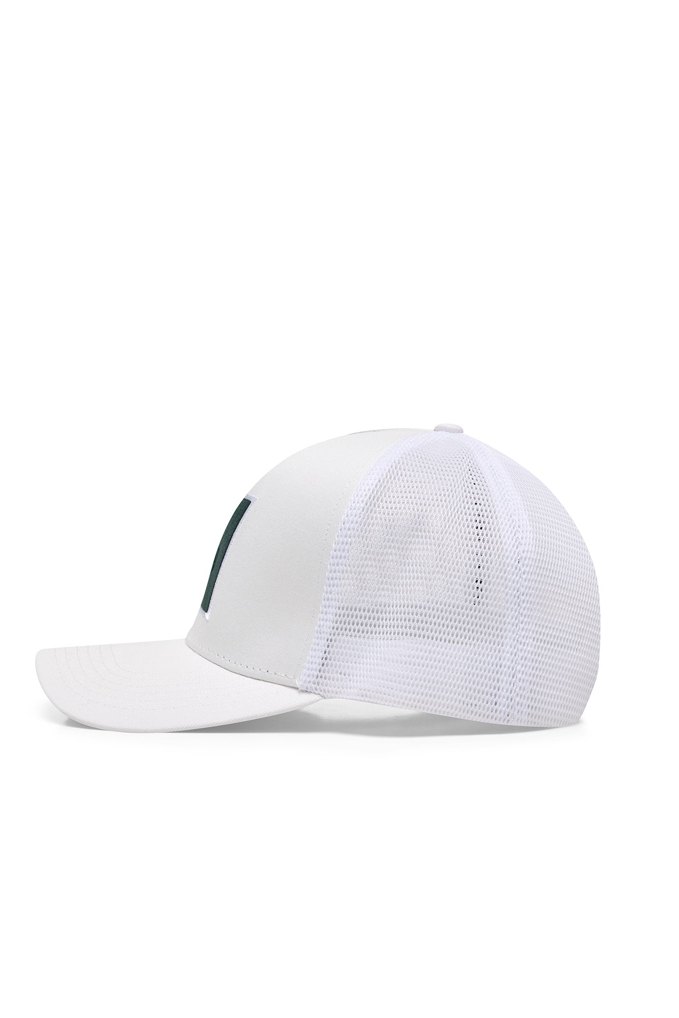 LA ROSA  'MOLINEUX' - WHITE GREEN TRUCKER CAP