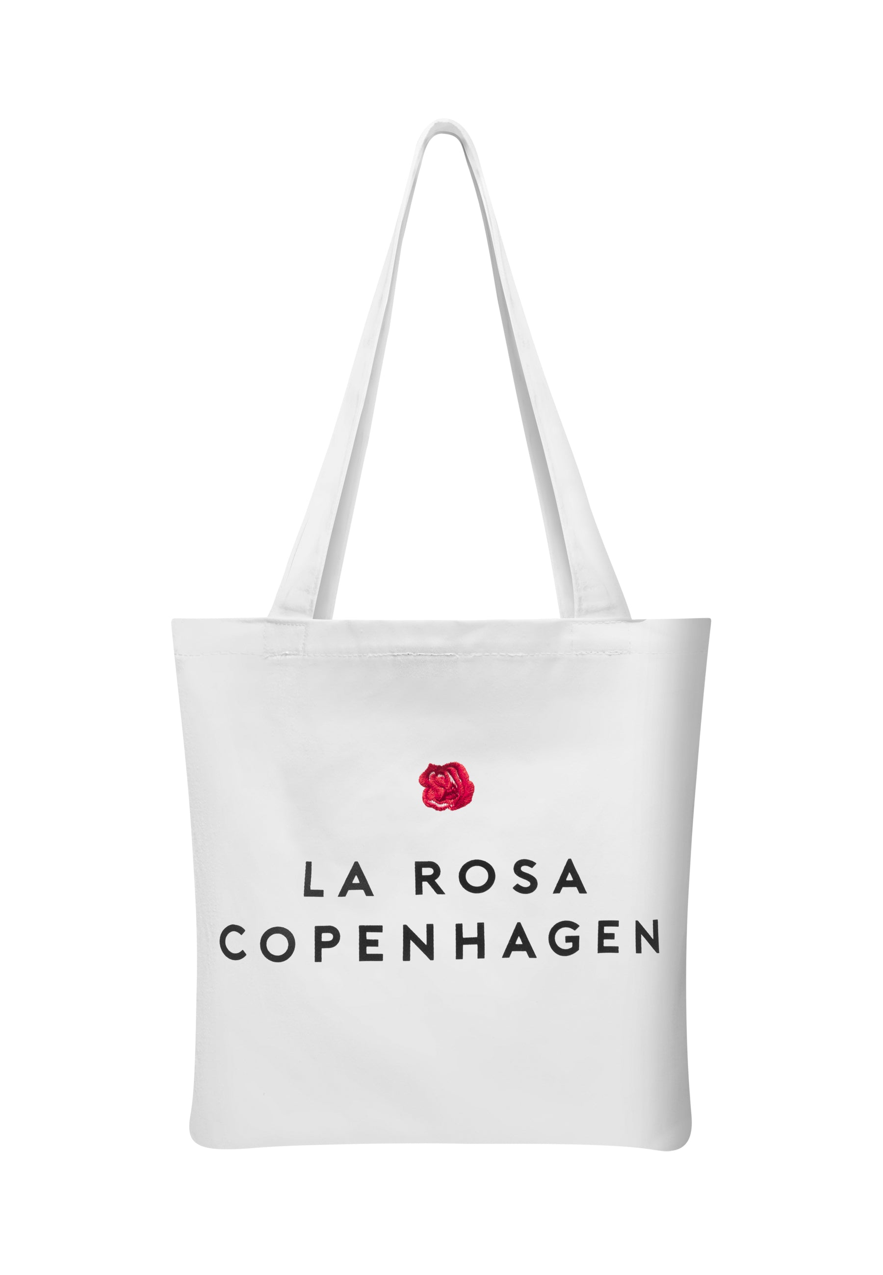 TOTE BAG - LA ROSA WHITE