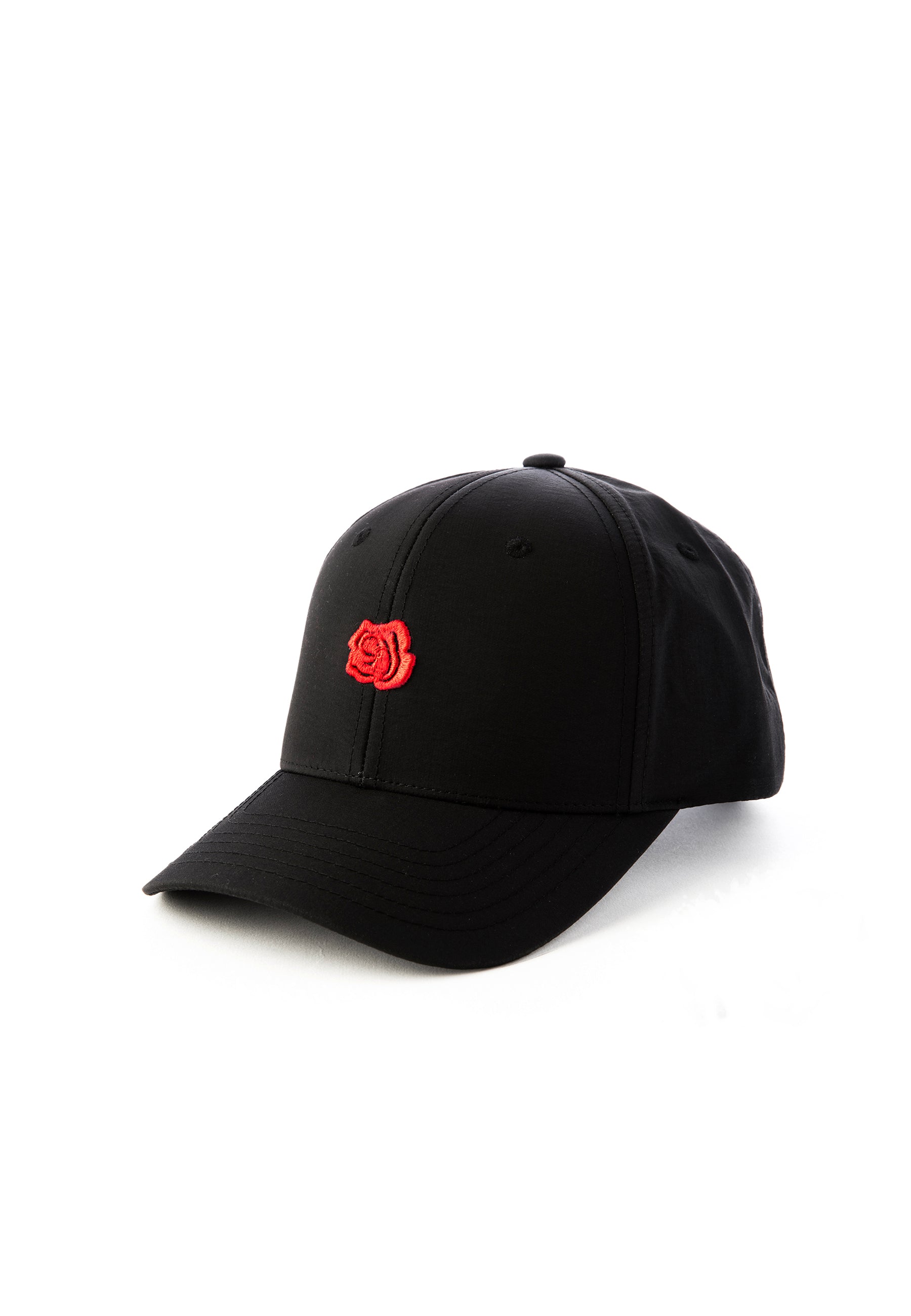 ROSE CAP - BLACK RED