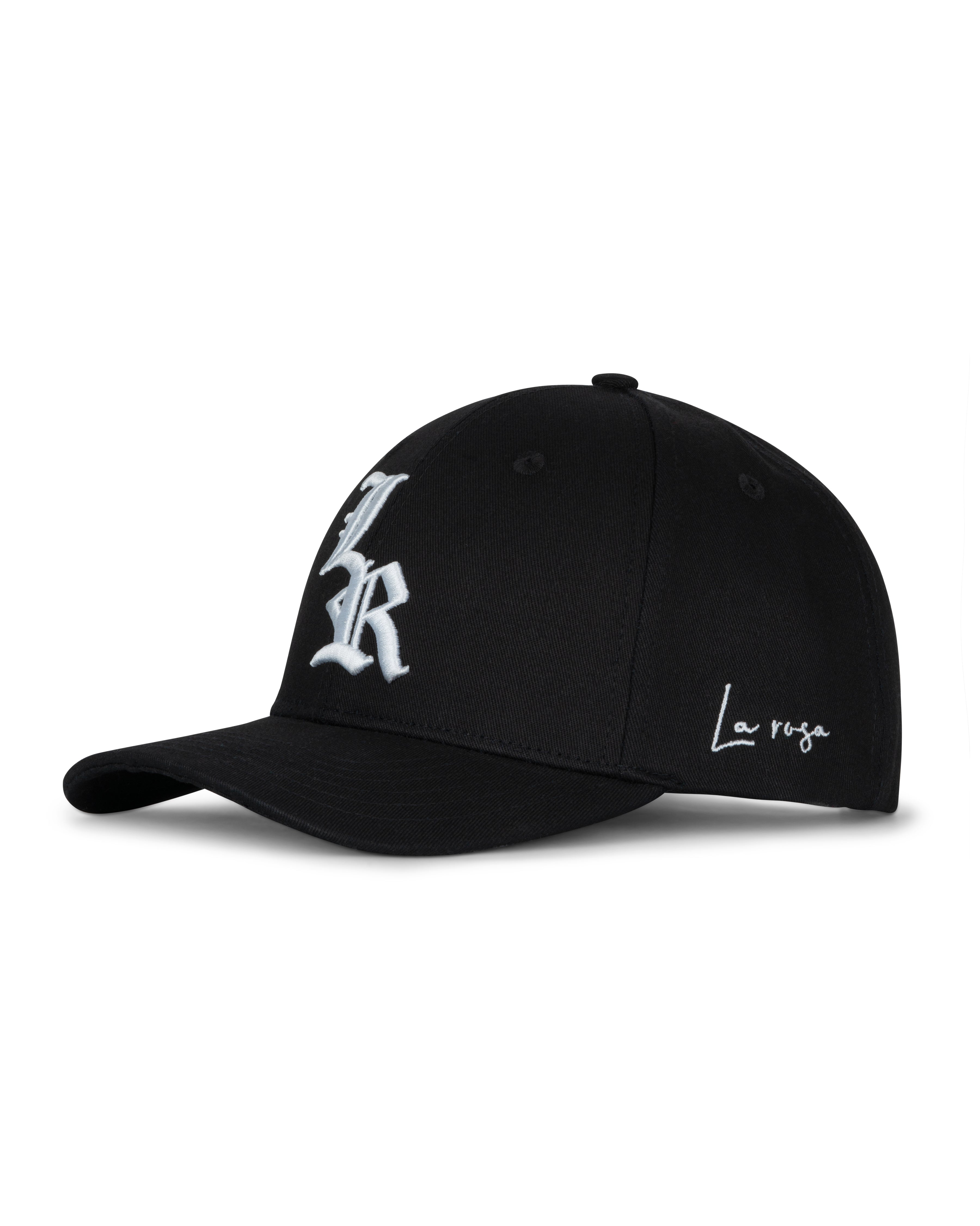 LR BASEBALL CAP - BLACK