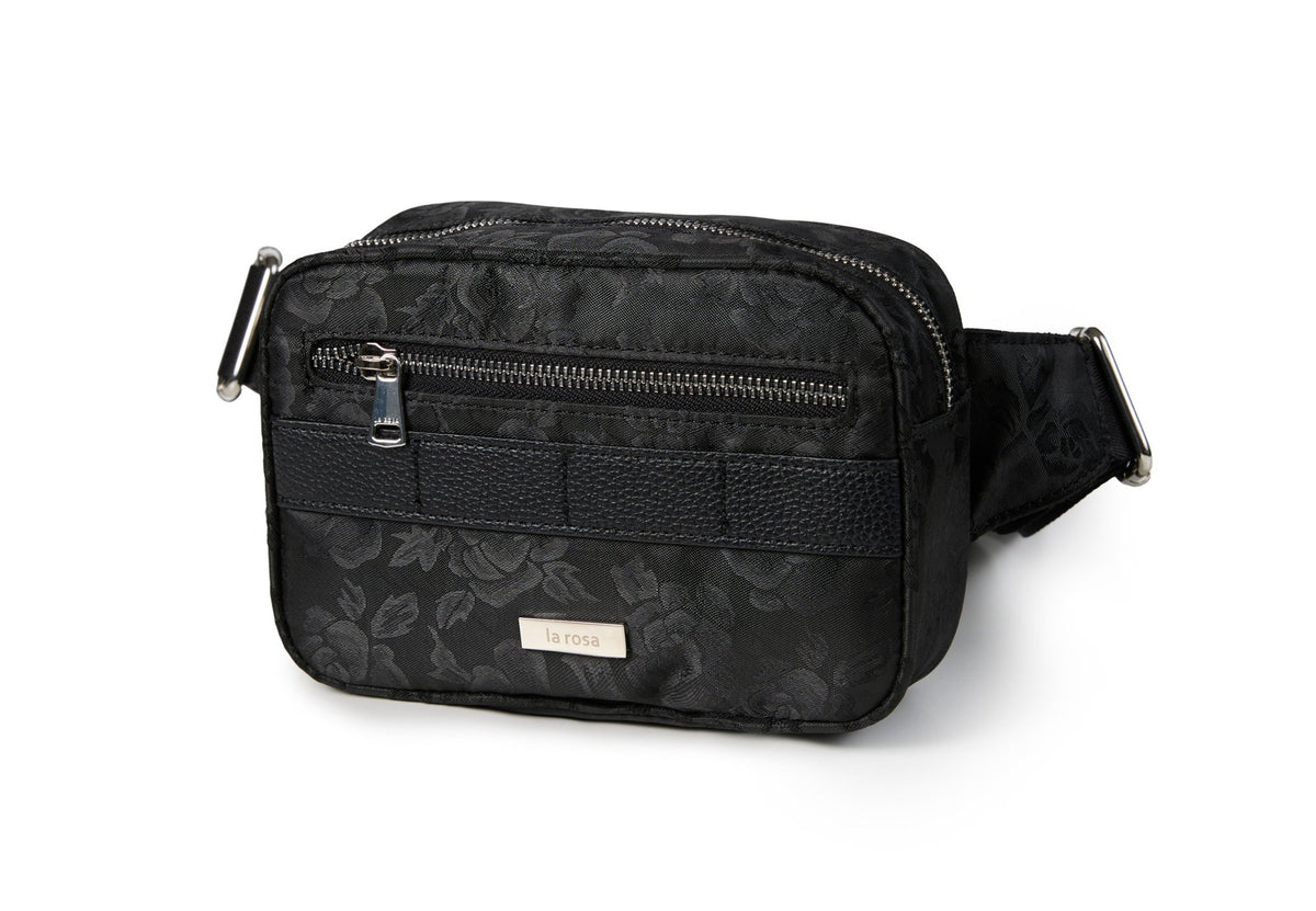 BELTBAG - AIMÉE - BLACK - LA ROSA