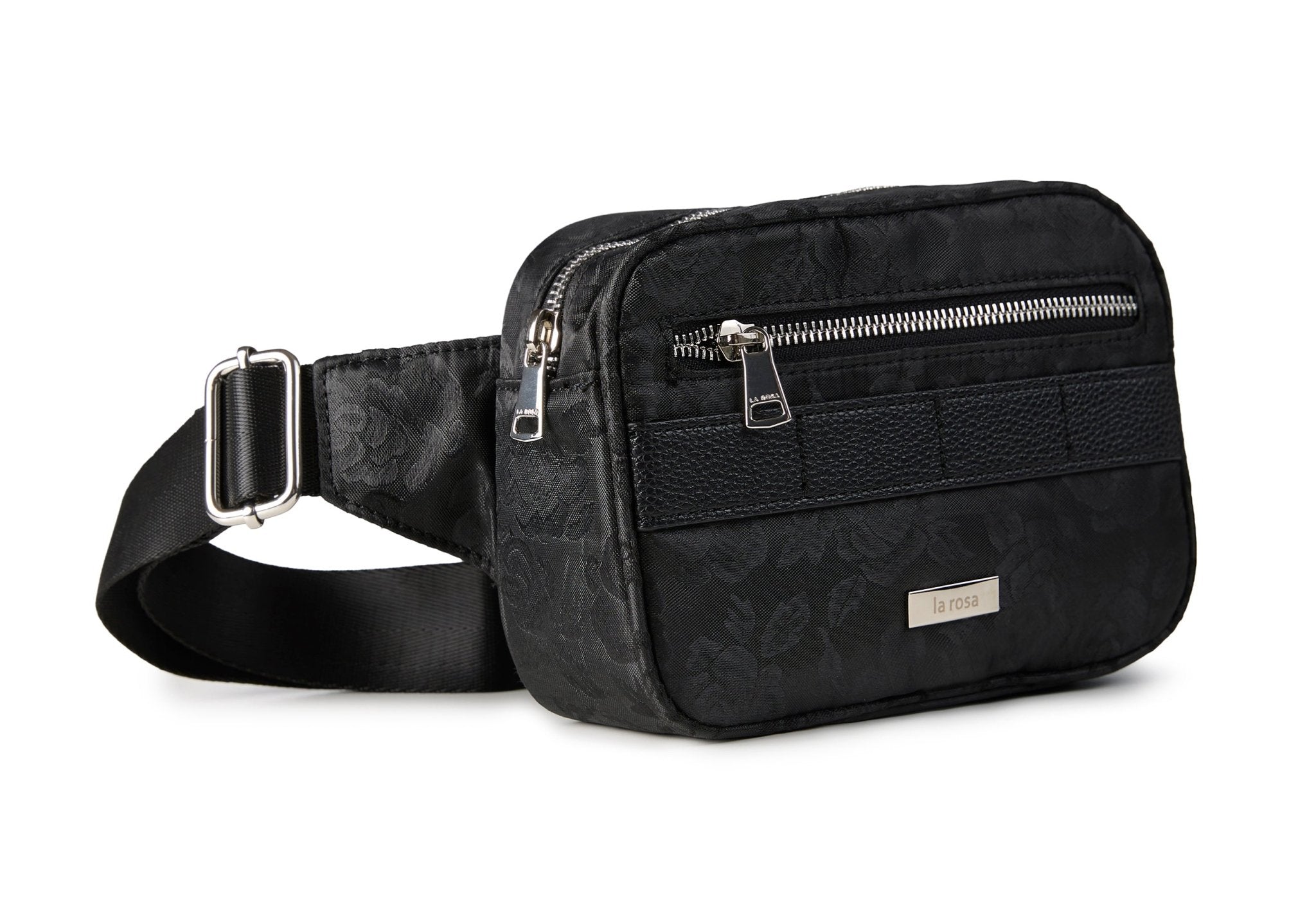 BELTBAG - AIMÉE - BLACK - LA ROSA