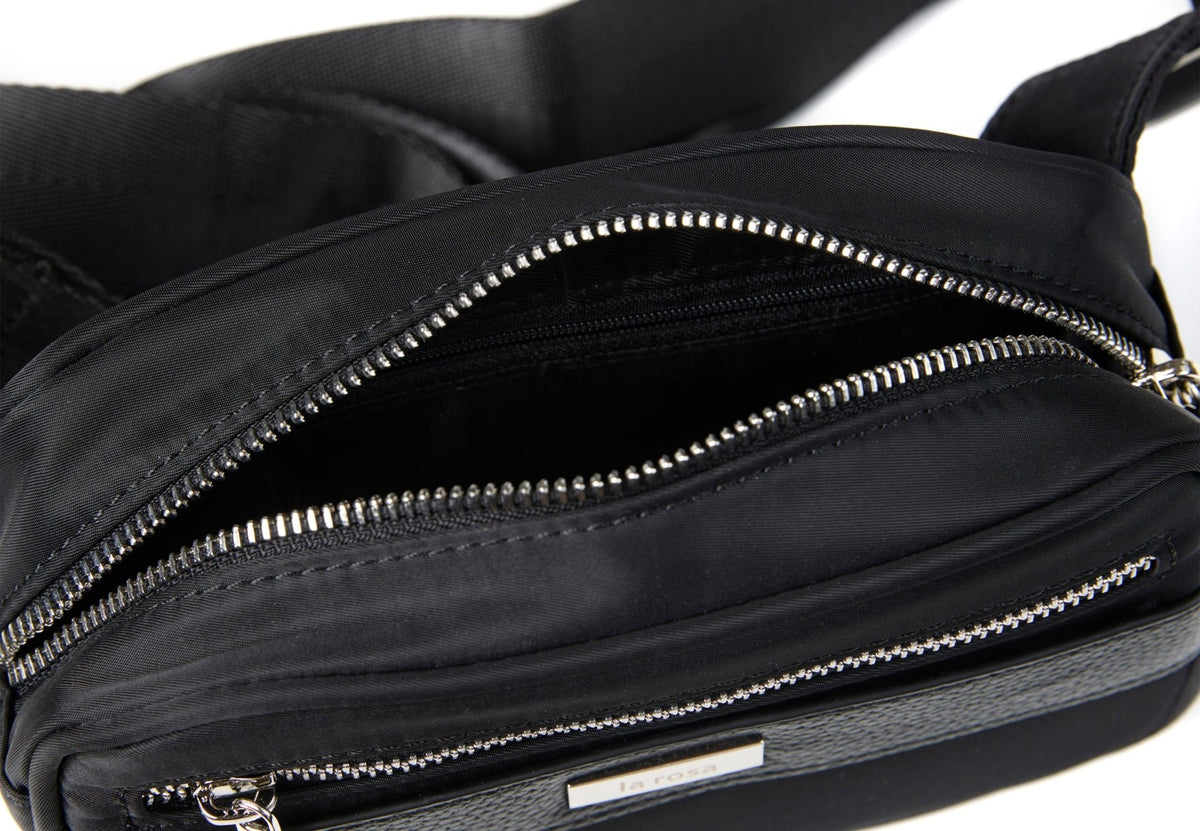 BELTBAG - LUCA - BLACK - LA ROSA
