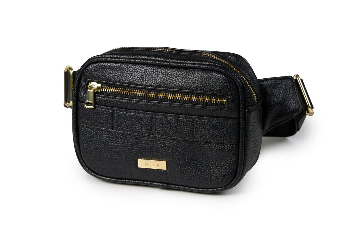 BELTBAG - NOIRELLE - BLACK - LA ROSA