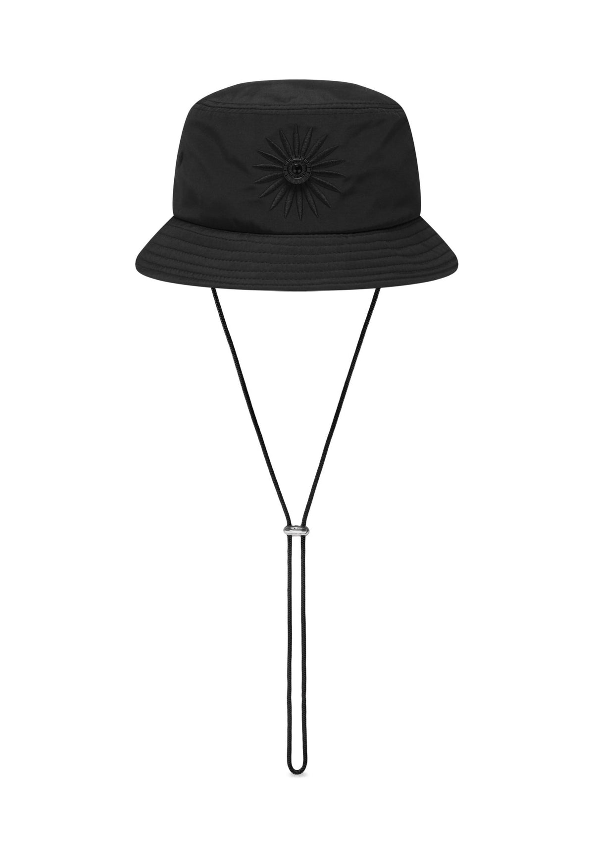 LA ROSA 'DAISY' BUCKET HAT - ALL BLACK - LA ROSA
