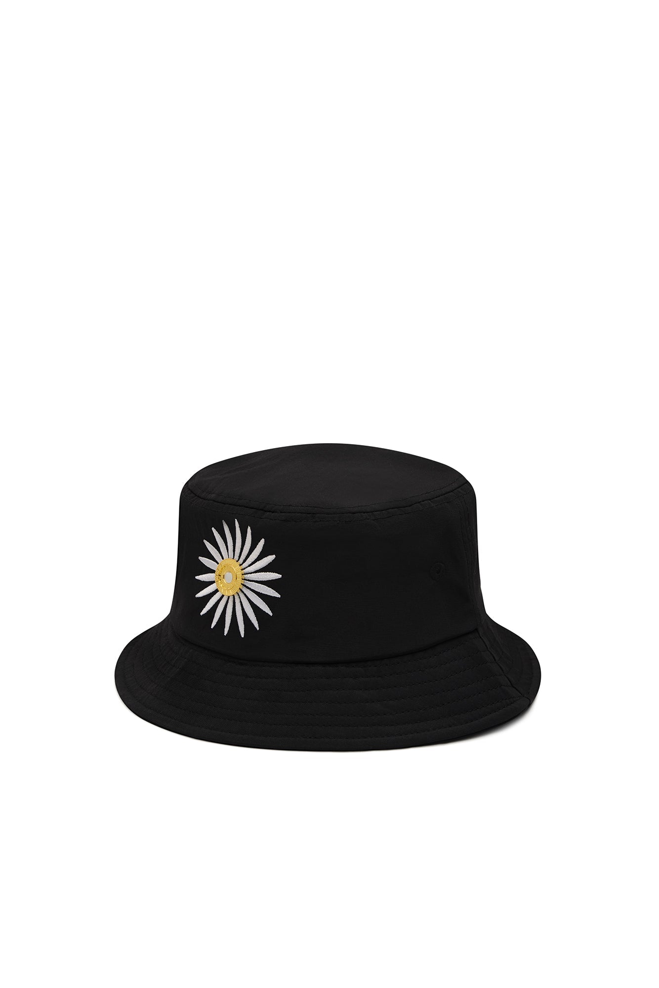 LA ROSA 'DAISY' BUCKET HAT - BLACK WHITE - LA ROSA