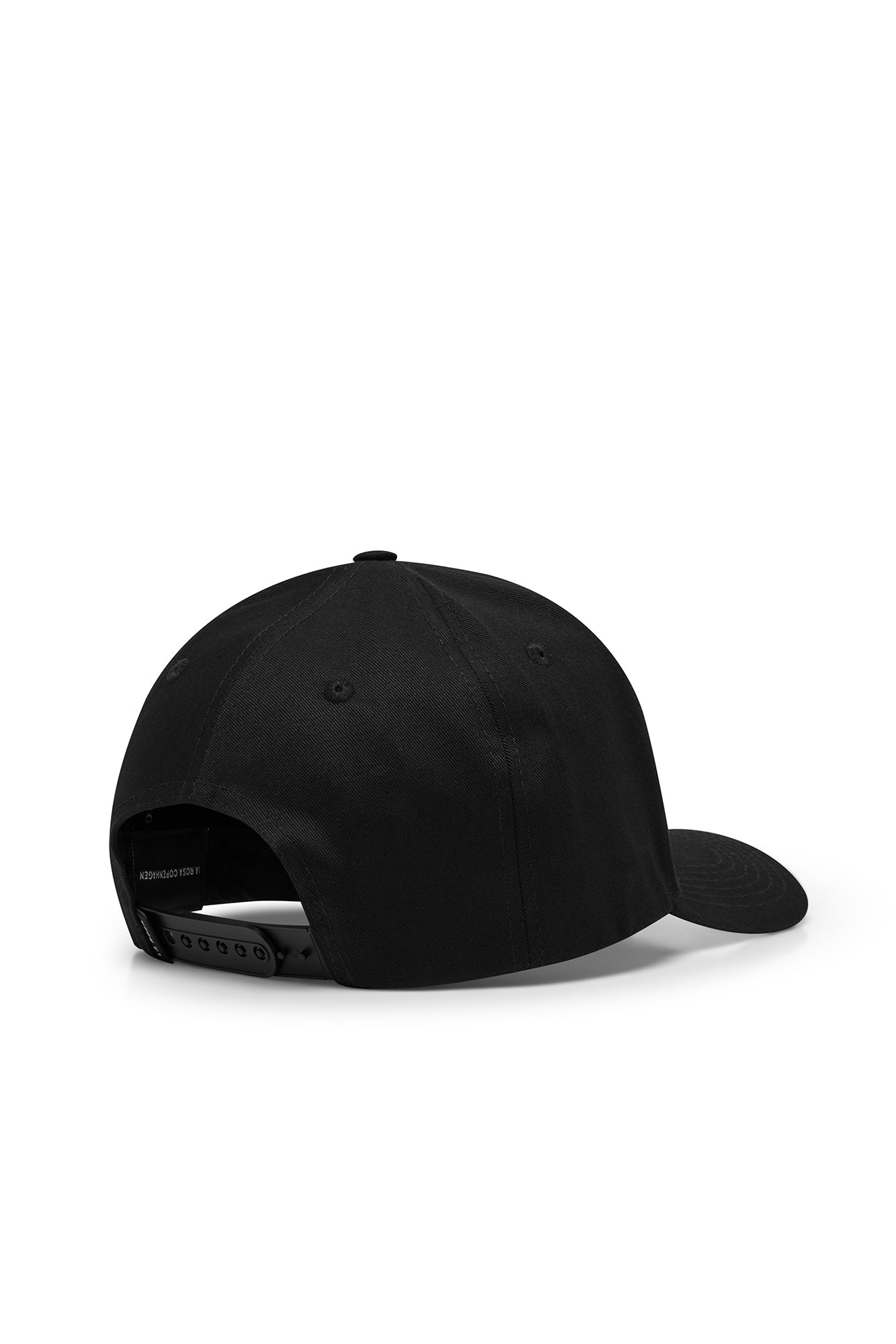 LA ROSA 'SIEMPRE LIBRÉ' BASEBALL CAP - ALL BLACK - LA ROSA