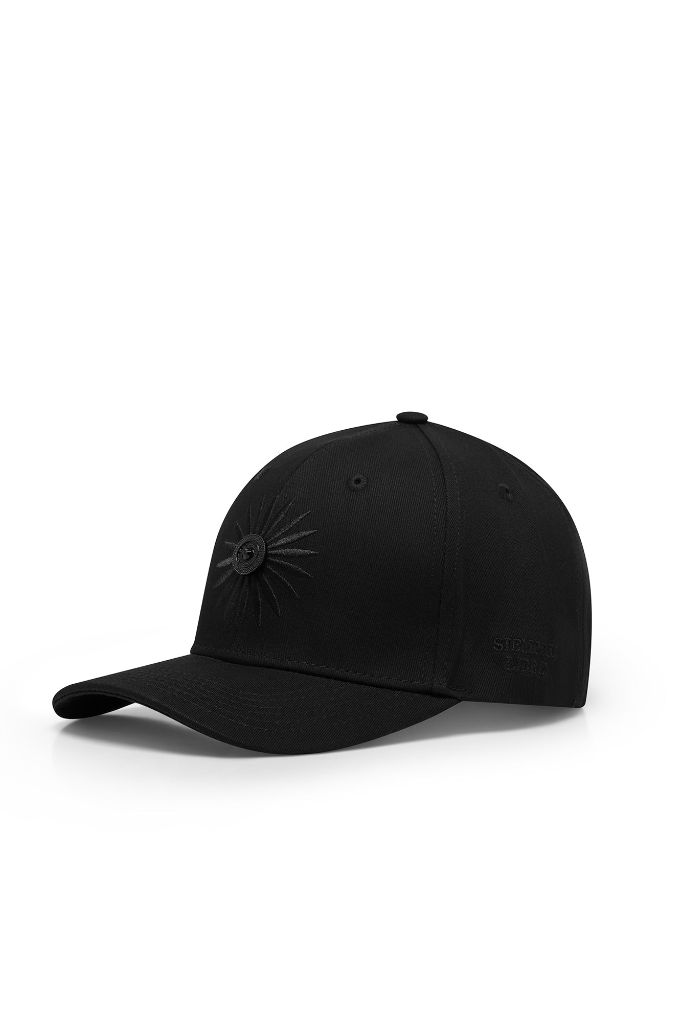 LA ROSA 'SIEMPRE LIBRÉ' BASEBALL CAP - ALL BLACK - LA ROSA