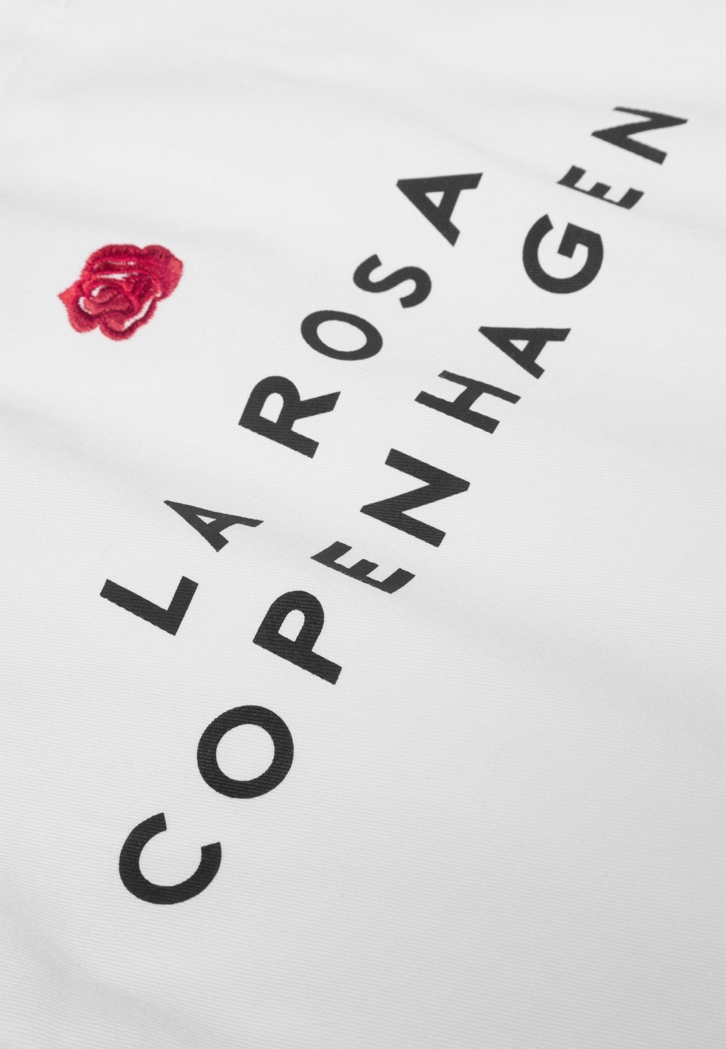 TOTE BAG - LA ROSA WHITE - LA ROSA