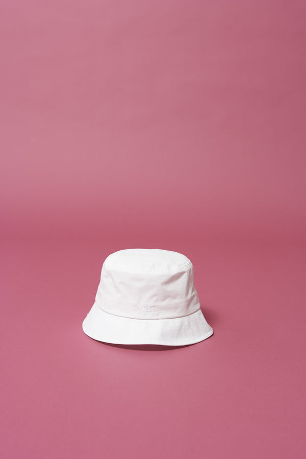 Bucket Hat - White Daisy