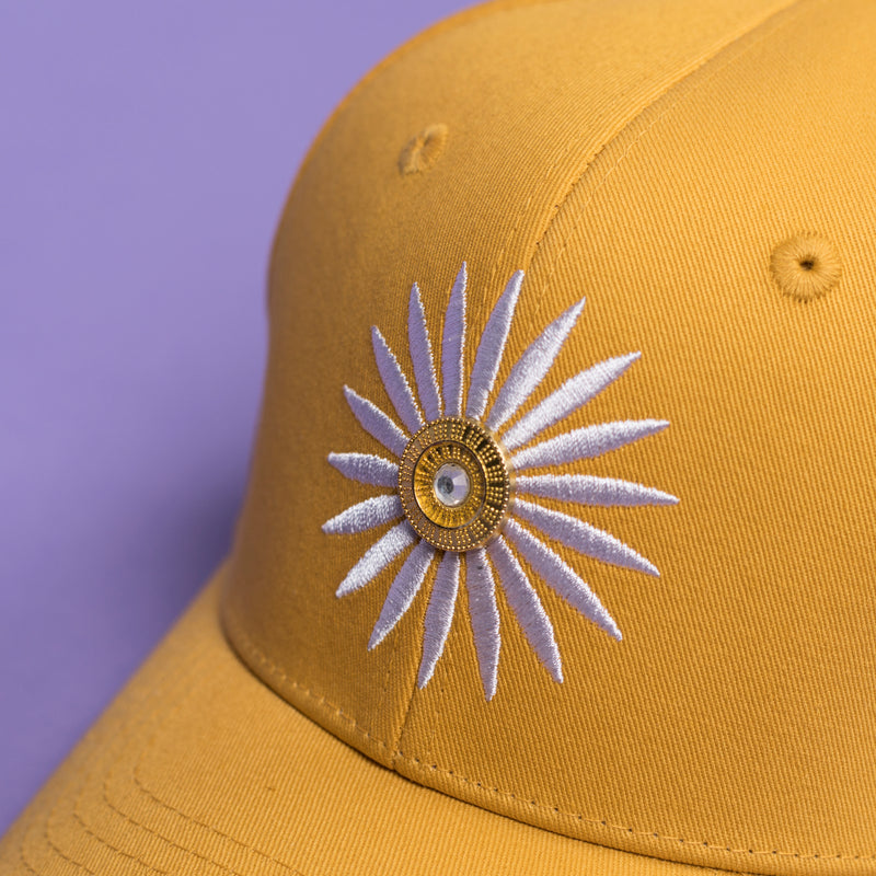 SIEMPRE LIBRÈ YELLOW BASEBALL CAP - LA ROSA COPENHAGEN