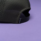 SIEMPRE LIBRÈ ARMY BLACK MESH BASEBALL CAP - LA ROSA COPENHAGEN