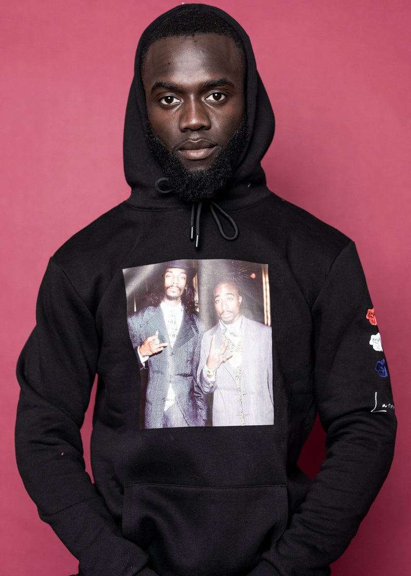 HOODIE - (Tupac/Snoop) Black