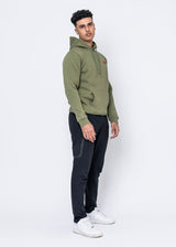 HOODIE - ROSE ARMY GREEN