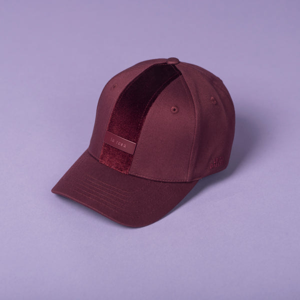 ENZO BALDINI BURGUNDY BASEBALL CAP - LA ROSA COPENHAGEN