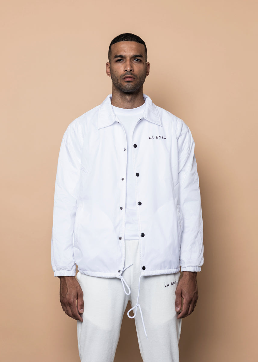 Coach jacket white hotsell