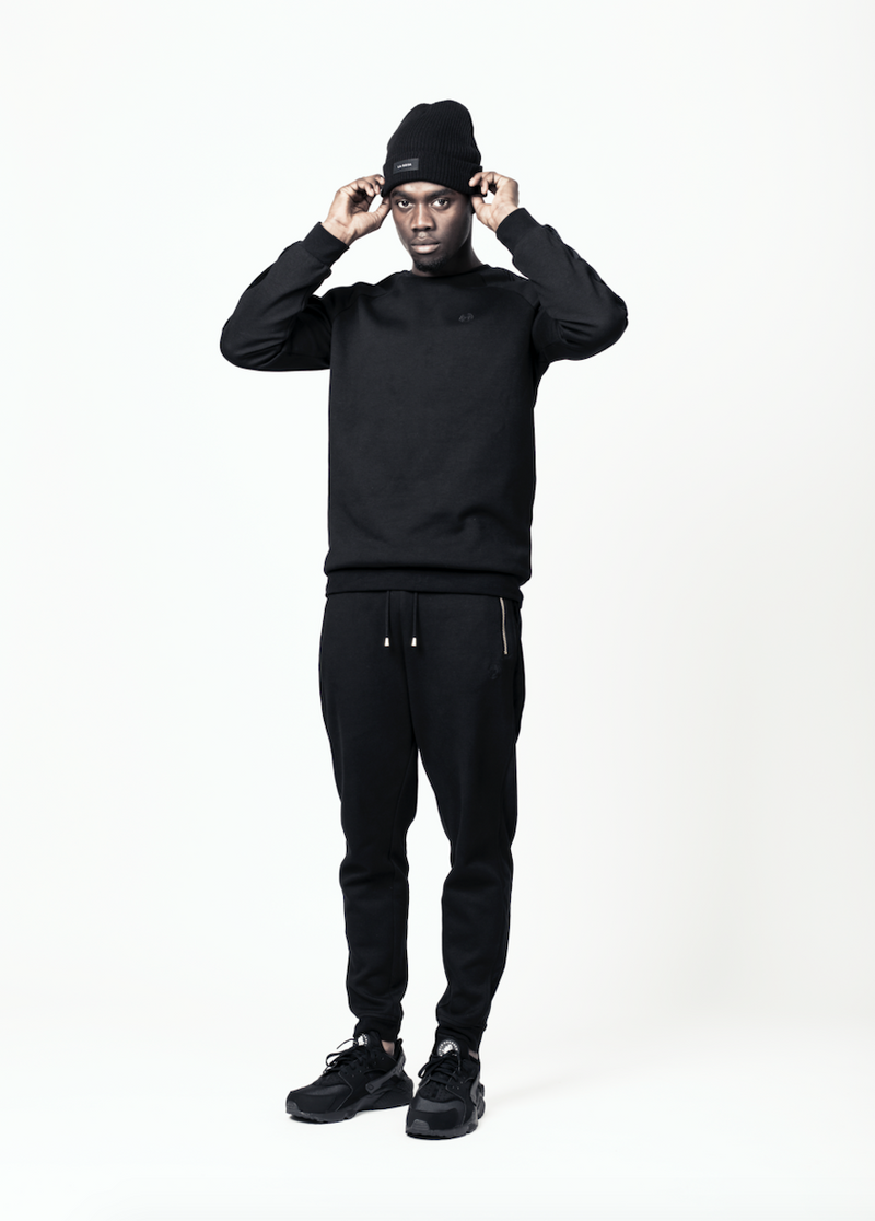 Sort træningsdragt AW16