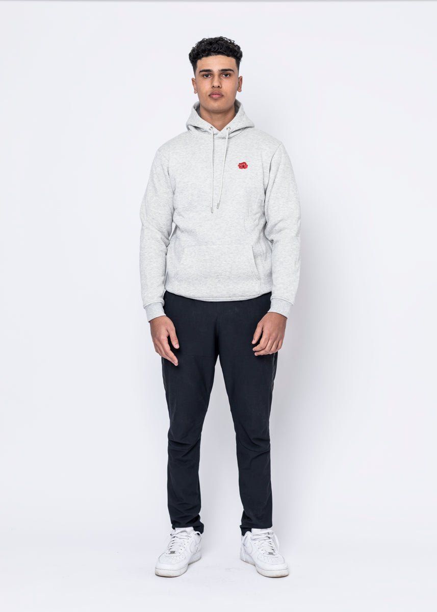 HOODIE - ROSE GREY - LA ROSA