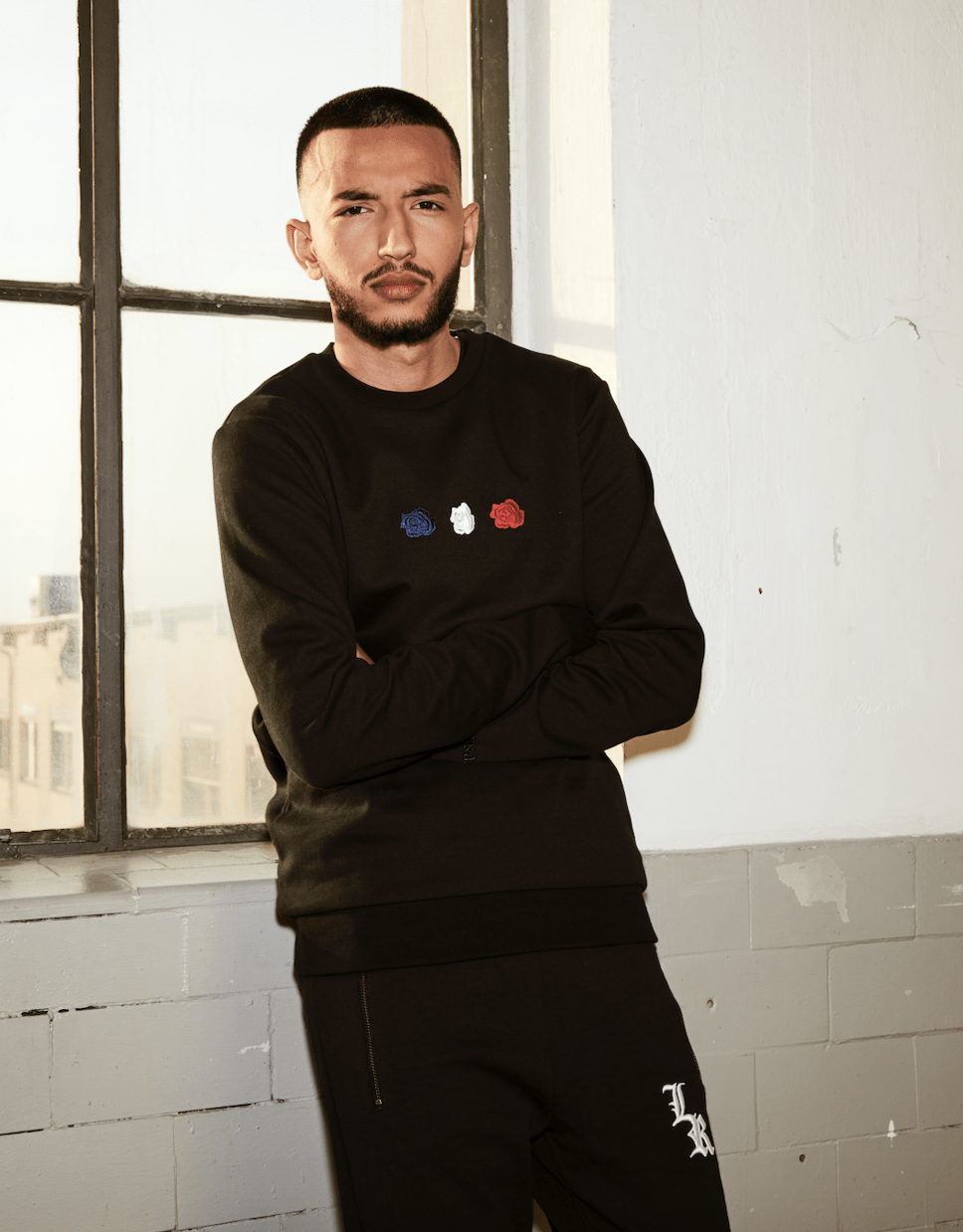 ROSE CREWNECK - LA ROSA