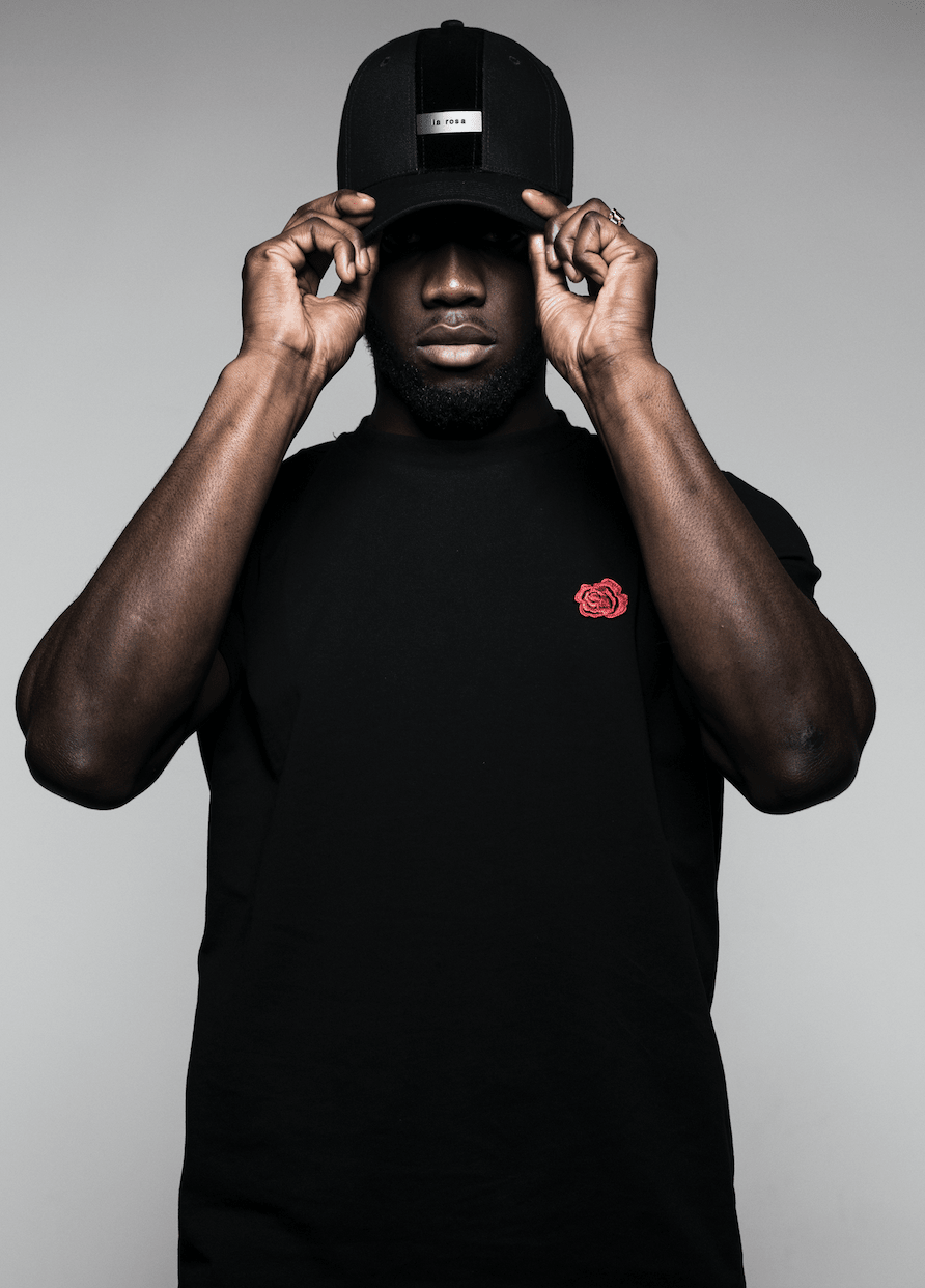 TEE 'CLASSIC ROSE' - BLACK (AW18) - LA ROSA
