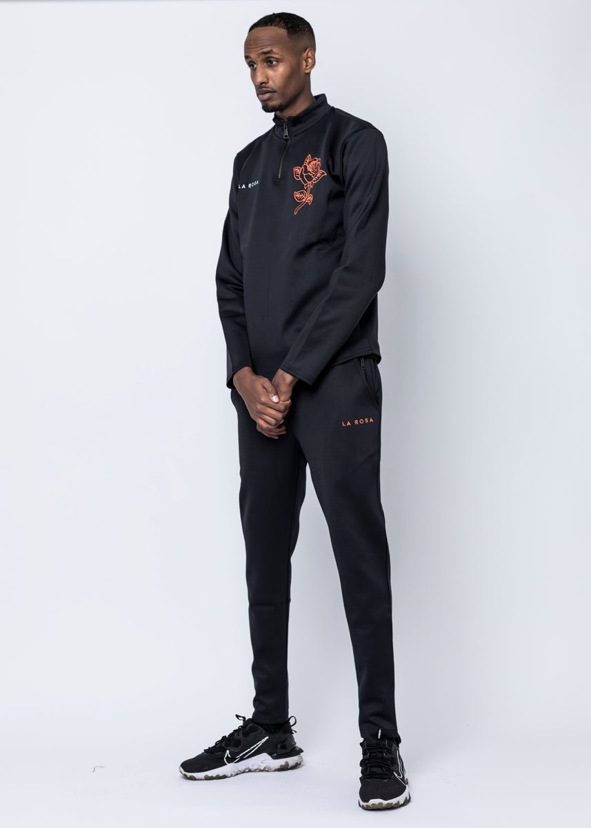 TRACKSUIT 'FINE SUIT BIG ROSE' - ORANGE - LA ROSA