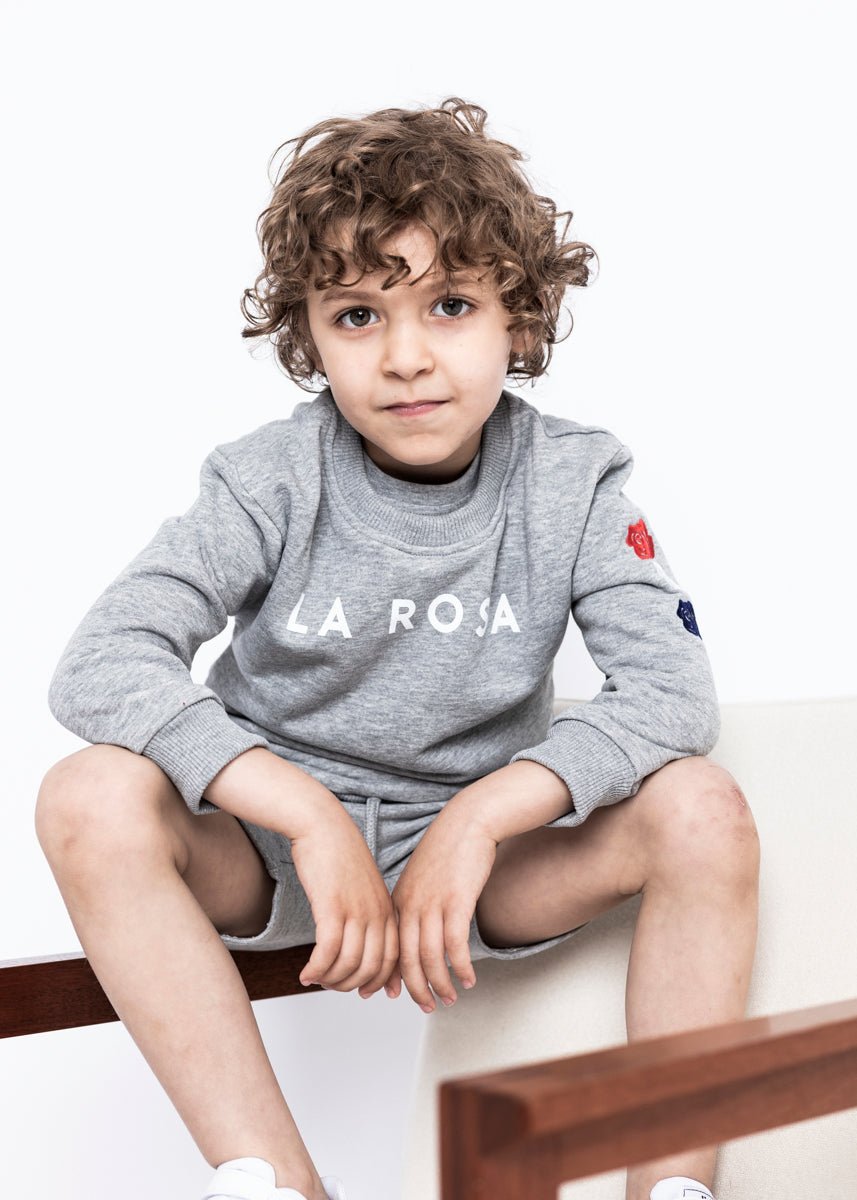 TRACKSUIT 'KIDS SUMMERSUIT' - GREY - LA ROSA