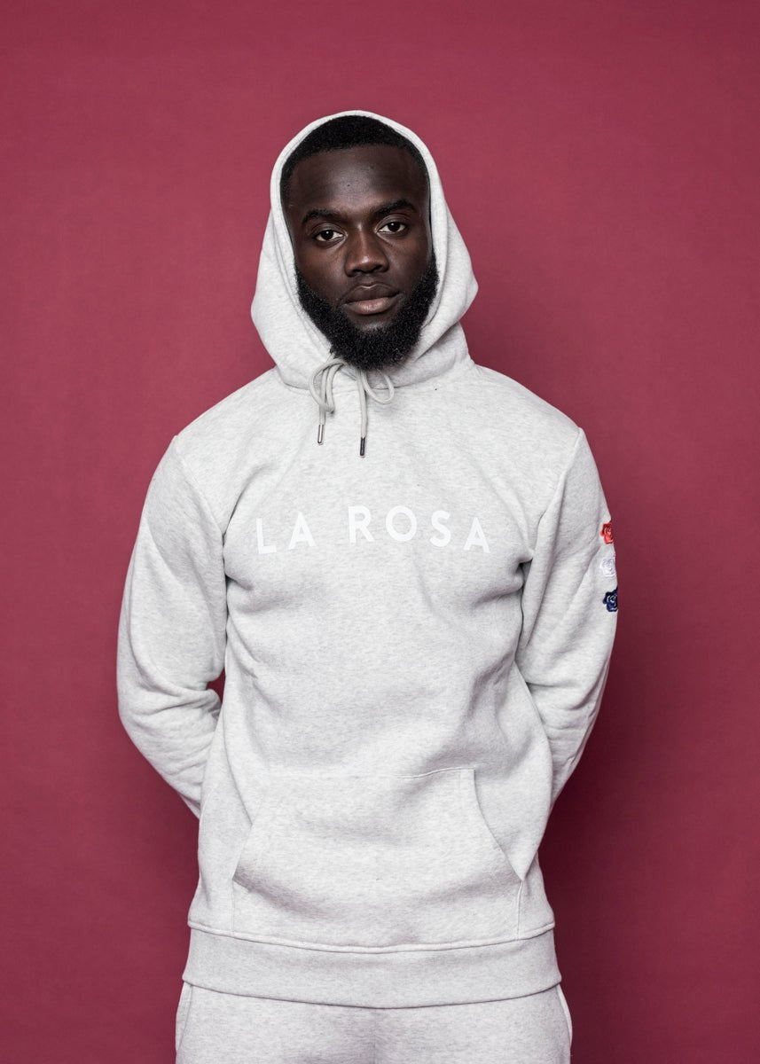 TRACKSUIT 'LOGO TRIPLE ROSE' - GREY - LA ROSA